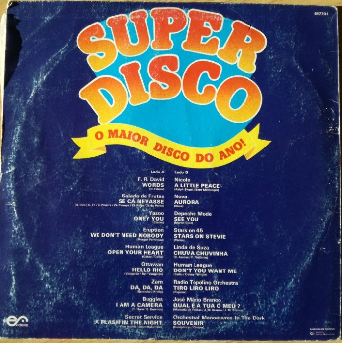 Super disco [o maior disco do ano!] 1982