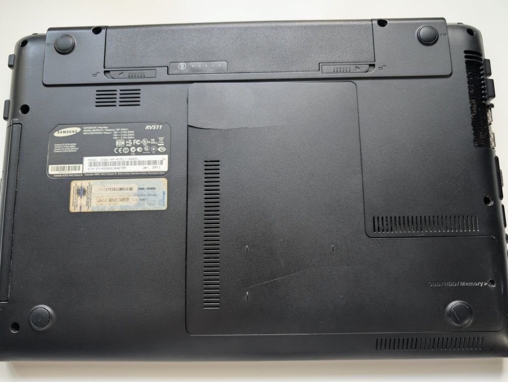 Laptop Samsung rv511