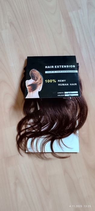 Włosy naturalne doczepiane clip in