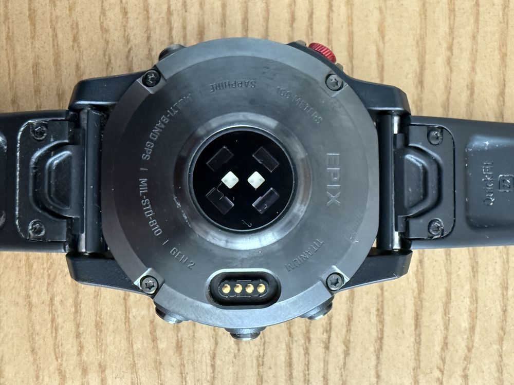 Smartwatch GARMIN EPIX 2 Preto TITÂNIO Carvão - Excelente estado