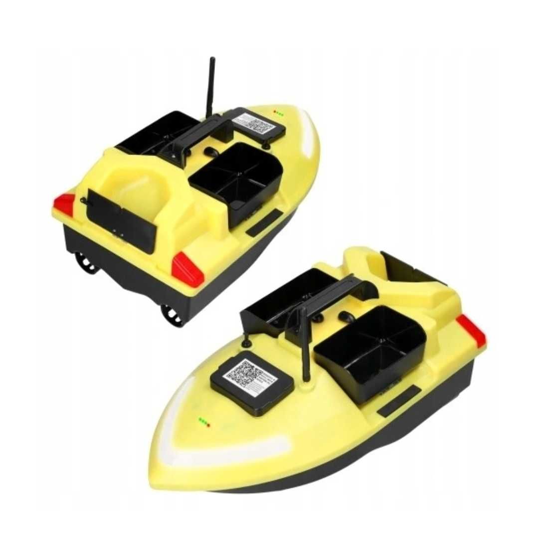 Łódka zanętowa GPS V020 + TORBA, 500m, 2kg, 12000mAh, samopowrót!