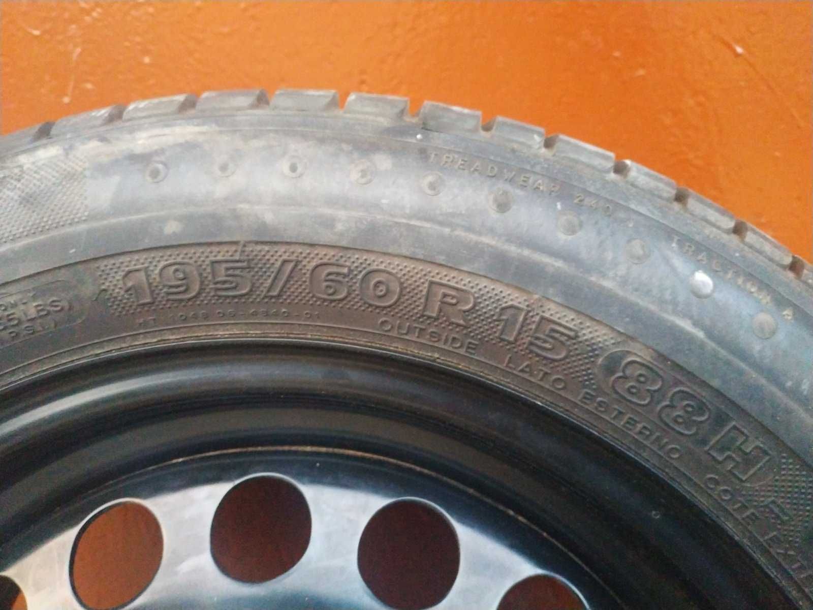 Запаска, колесо 195/60 R15, 6J×15H2, ET49 Opel