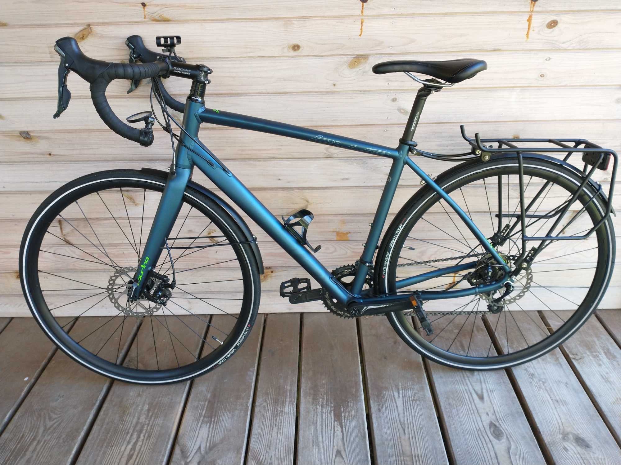 Brytyjski Rower Gravel Blue AL-Touring / 300 km! / Osprzęt Tiagra