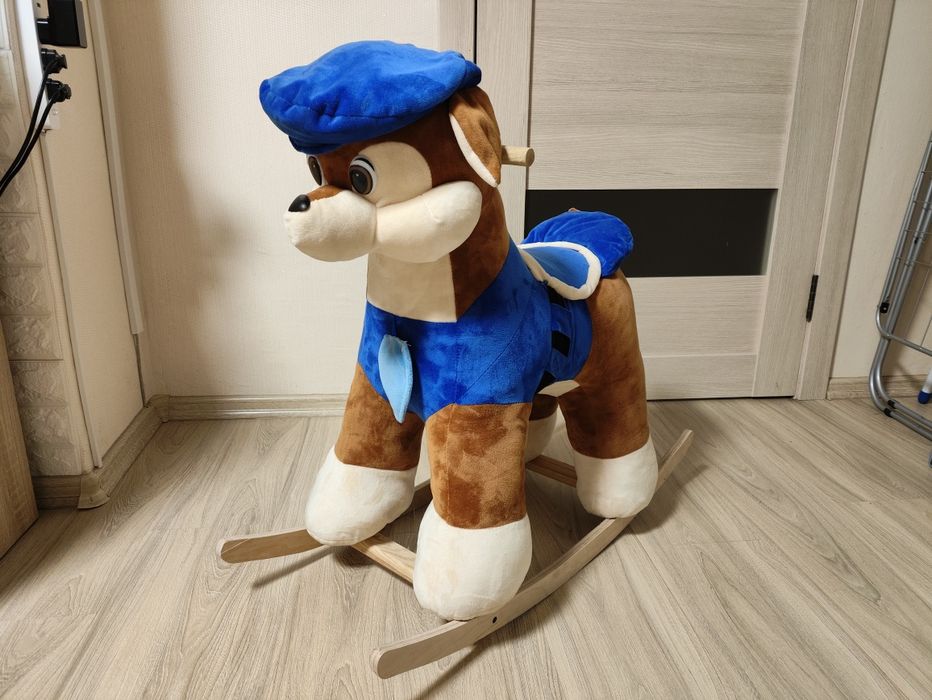 Собачка каталка Paw Patrol/ Собачка гойдалка Щенячий патруль Гонщик