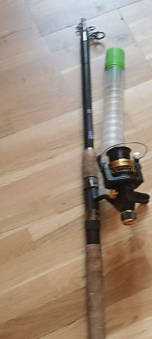Wędka z kołowrotkiem