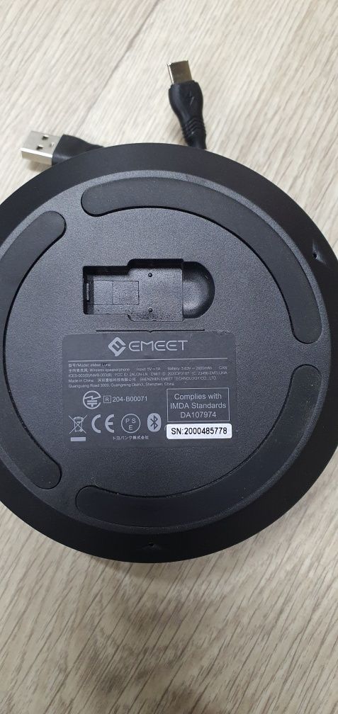 Bluetooth-динамик eMeet Luna с микрофоном и алгоритмом шумоподавления