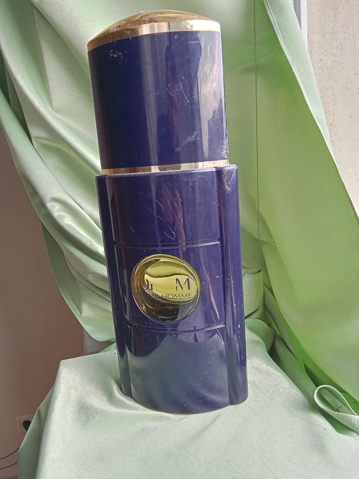 Рекламный флакон духов Yves Sant Laurent opium (2 кг) factice 1995год.