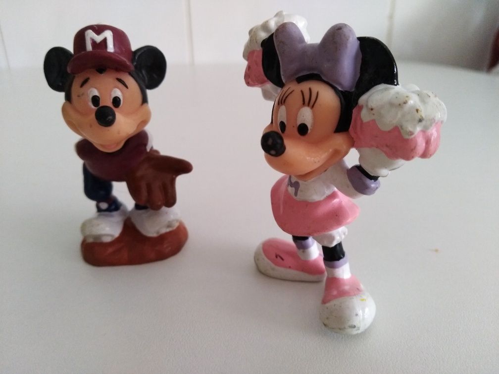 Mickey e companhia - figuras em pvc - Minnie, Donald, Daisy, Pateta e