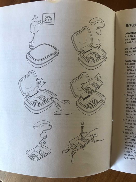 Drybox - urządzenie do osuszania i dezynfekcji aparatów słuchowych