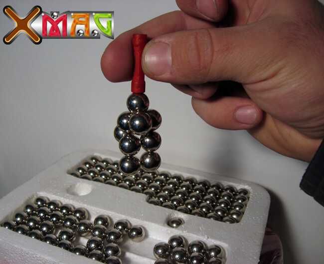 Inteligentne klocki magnetyczne XMAG2 kompatibilne z GEOMAG 105 elem.