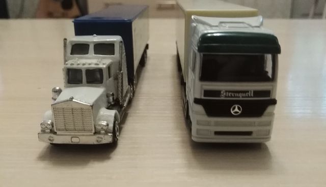 Модель грузовиков Mercedes и Western Star