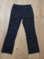 Czarne spodnie Calvin Klein, długość 104 cm, w pasie 80 cm. Roz.36-38.
