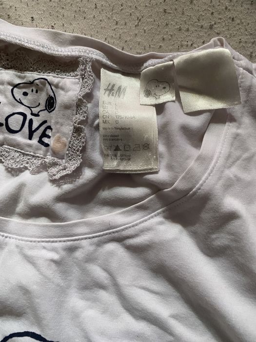 Koszulka z krótkim rękawem snoopy