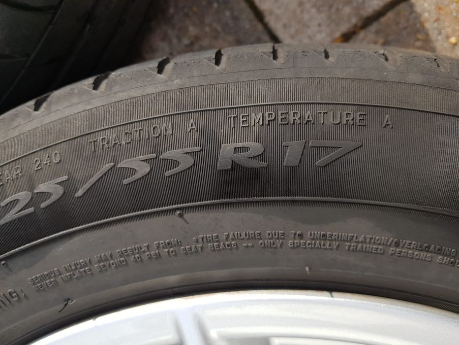 17 Cali BMW G 30/31 Michelin RDKS VW Audi Skoda Mercedes 5x112mm