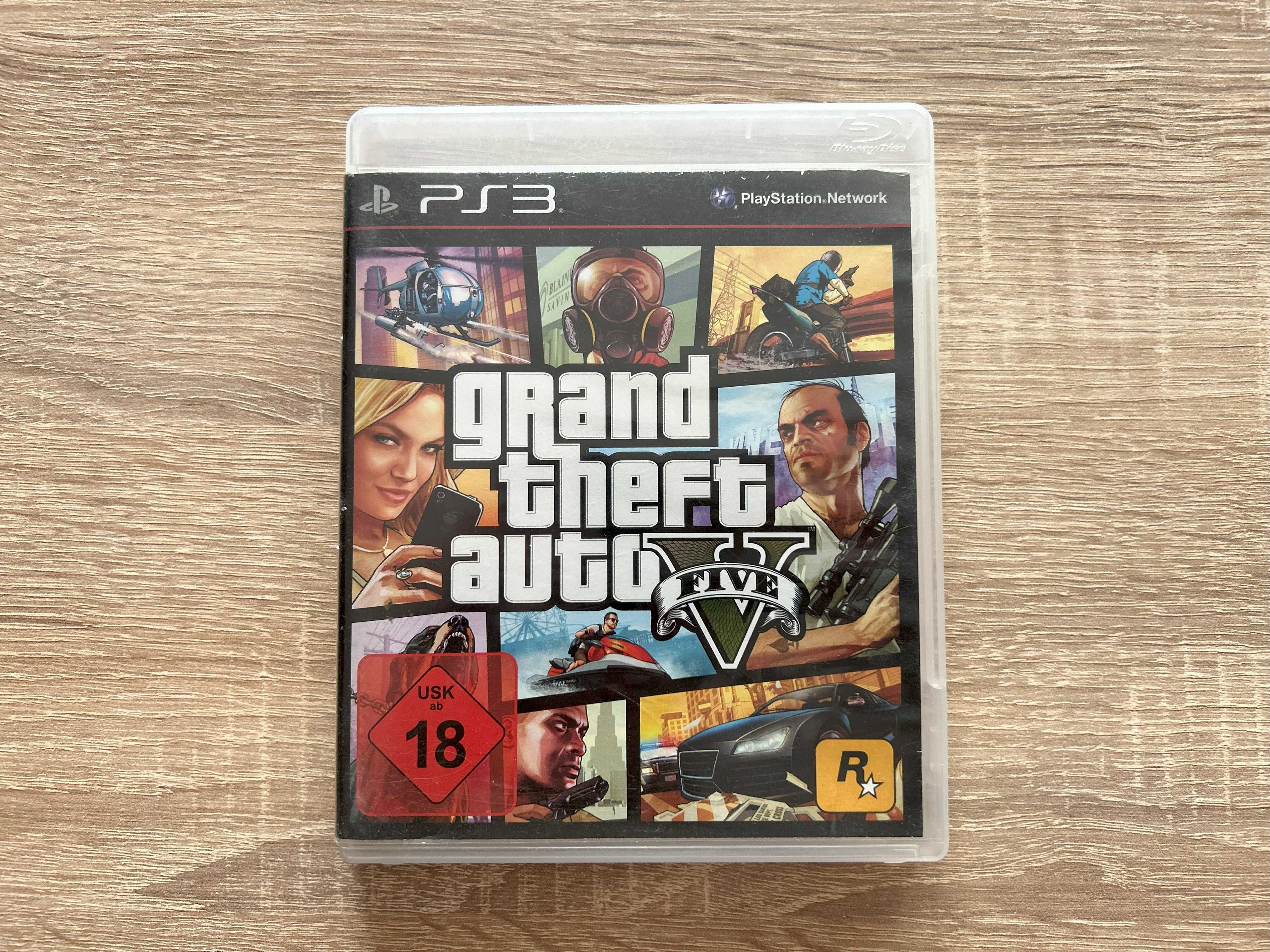 Grand Theft Auto V - PS3 - PL - stan Używany, sprawny 100%