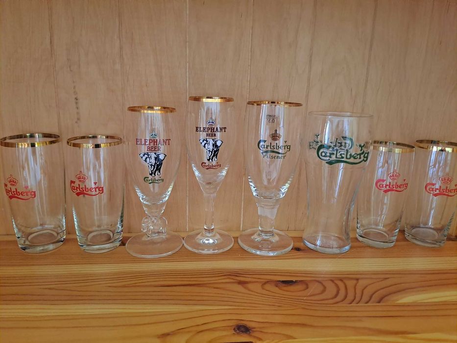 Carlsberg kolekcja szklanek