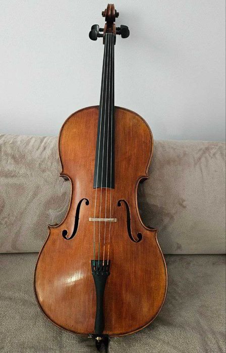 Wiolonczela 3/4, niemiecka, wysokiej jakości, piękny dźwięk