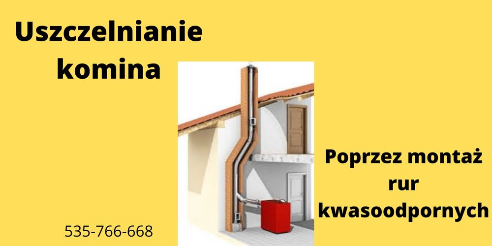 Frezowanie kominów-Wkłady kominowe-Kominy-Uszczelnianie komina