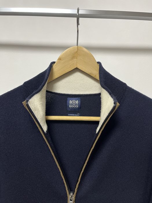 Boggi Milano мужской кардиган на замке свитер пуловер / Размер S