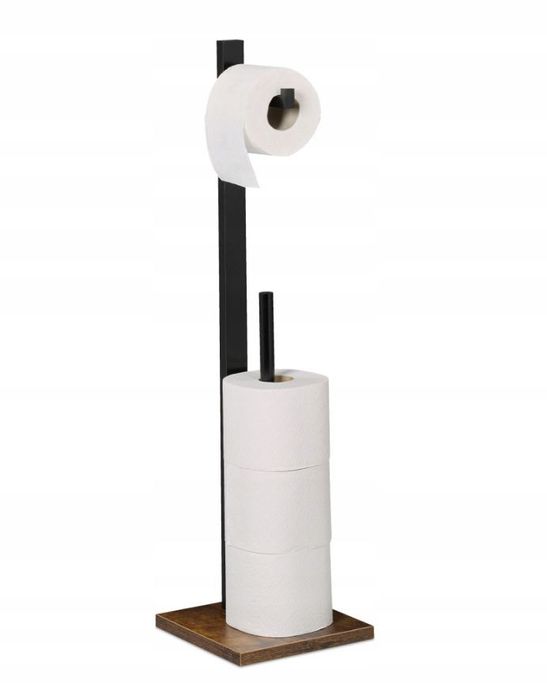 Stojak na papier Relaxdays, stojak łazienkowy