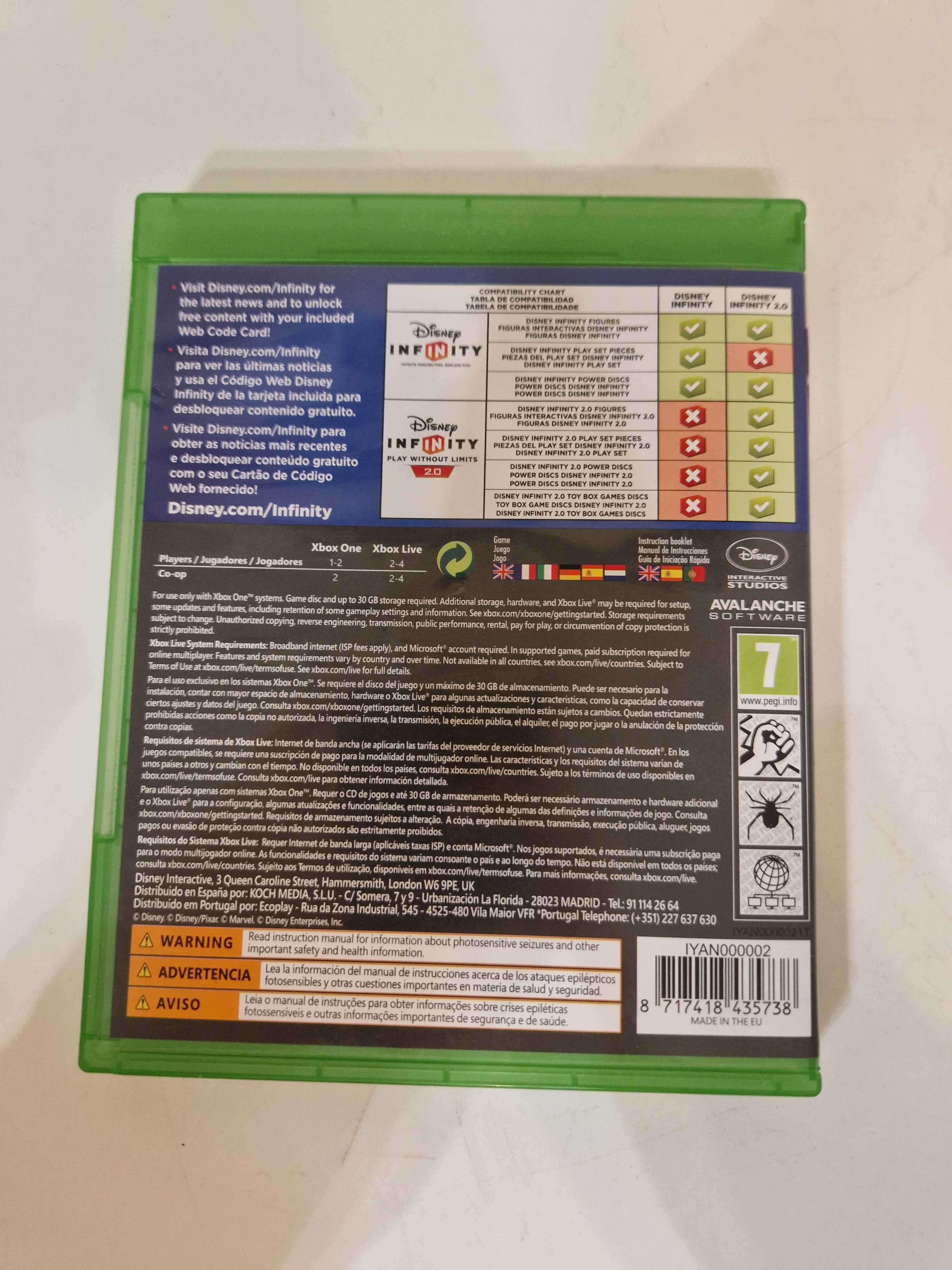 Disney Infinity 2.0 Play Without Limits Microsoft Xbox One (2275)