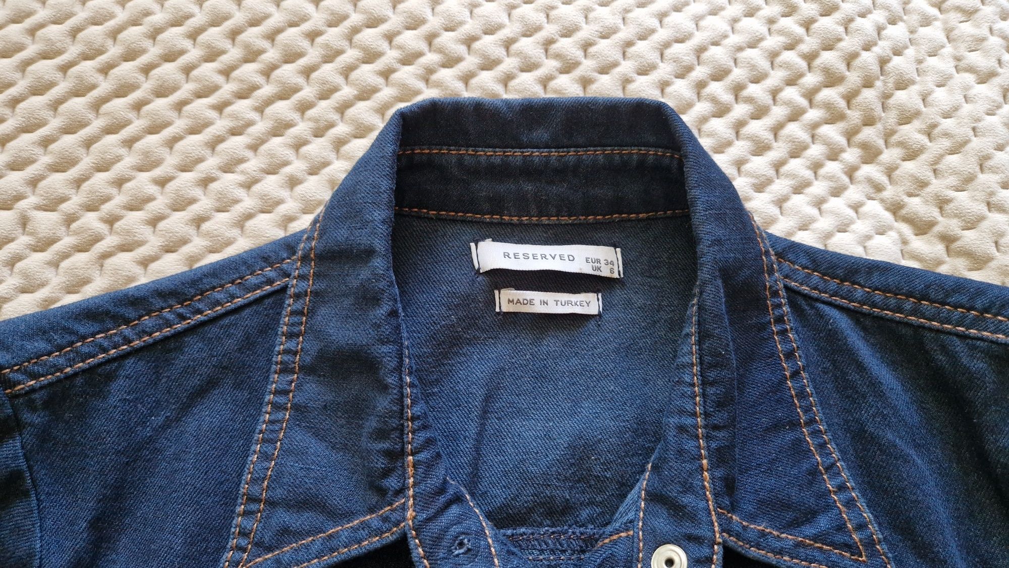 Sukienka jeansowa Reserved 34