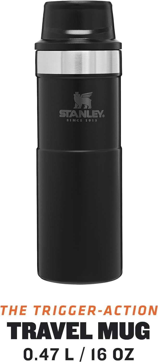 Stanley Trigger Action Kubek Podróżny 0.47L Matte Black