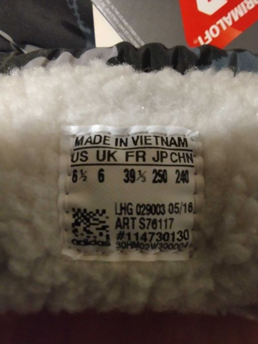 Оригінал !зимове взуття Adidas кросівки сапожки