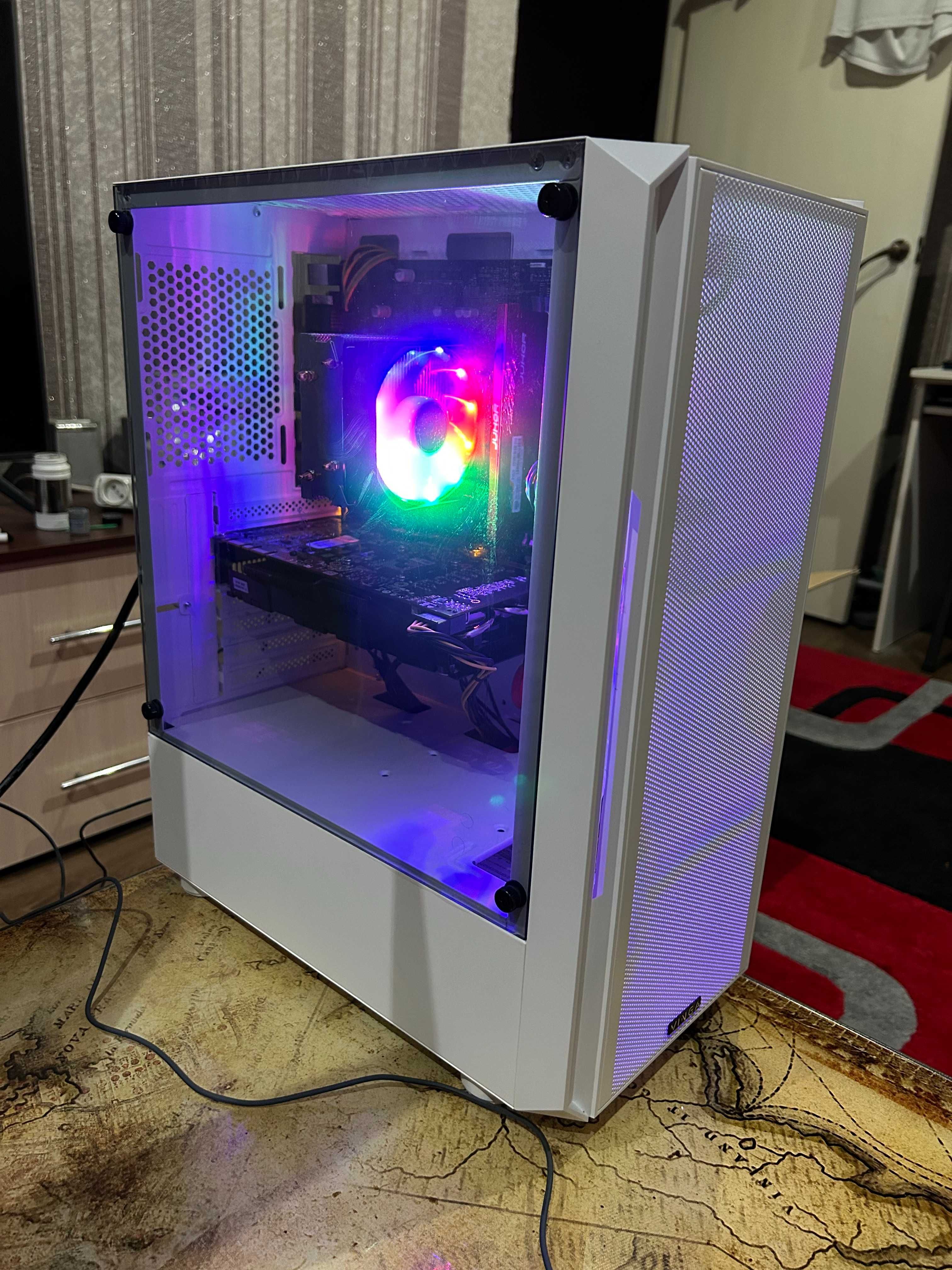 Игровой ПК AMD Ryzen 12 core /16Gb DDR4 /GTX1070 8Gb /120Gb SSD /750Gb