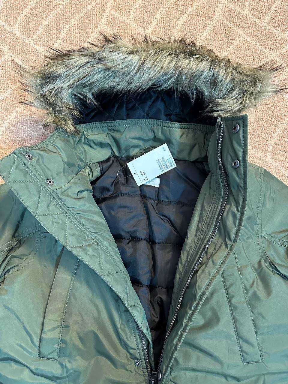Зимняя куртка парка оригинал Н&М 10-11 лет р.146