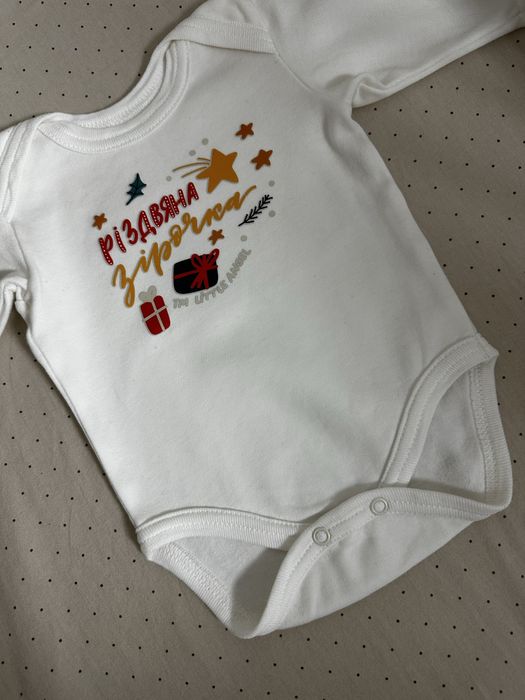 Боді на різдво як для хлопчика так і для дівчинки