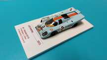 Porsche 917 K "Gulf" #2 - 12h Sebring 1971 - Ixo/Altaya escala 1/43