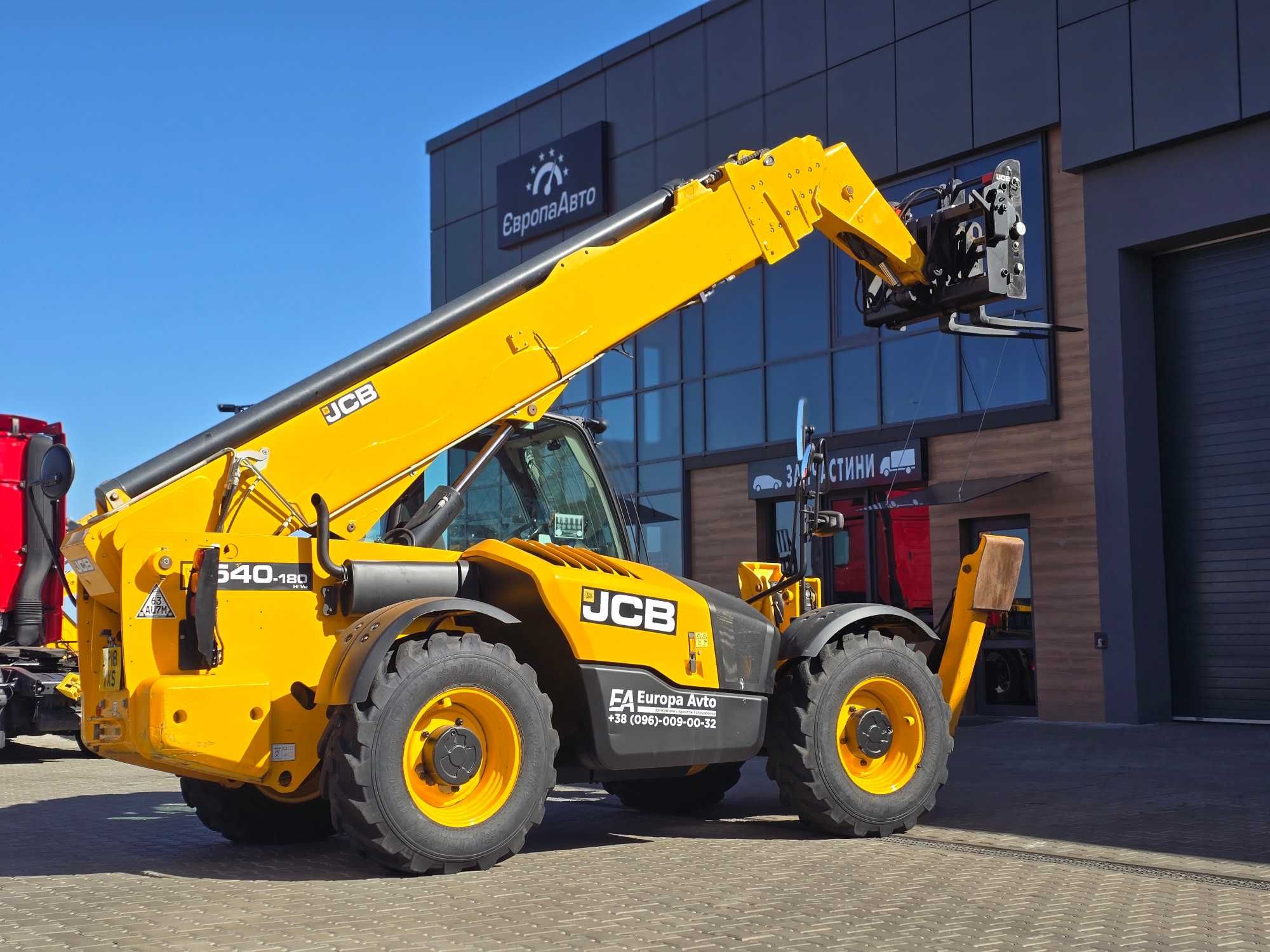 JCB 540-180 I 2018 р Телескопічний навантажувач