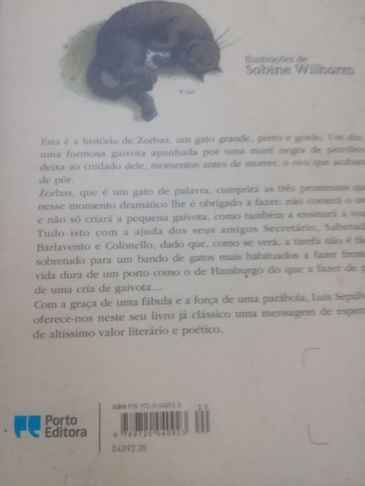 História de uma gaivota e do gato que a ensinou a voar