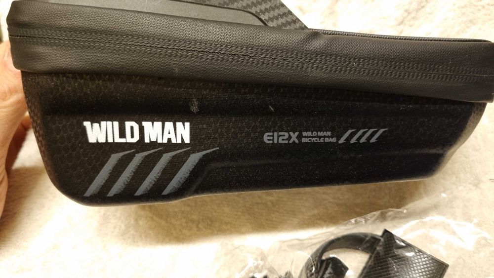 torba top-tube górną rurę roweru, wodoodporna, z miejscem na telefon