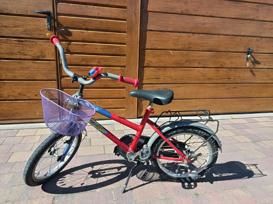 Sprzedam rower, koła 16, kółka boczne do przykręcenia