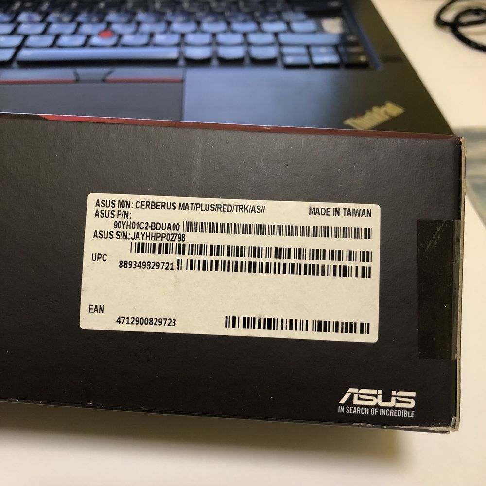 ASUS Cerberus Mat большой коврик для игровой мышки НОВЫЙ (оригинал)