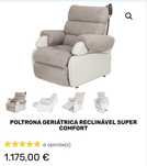 Poltrona reclinavel electrica elevatoria - como nova!