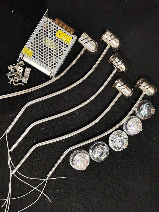 zestaw opraw meblowych nadszafkowych led