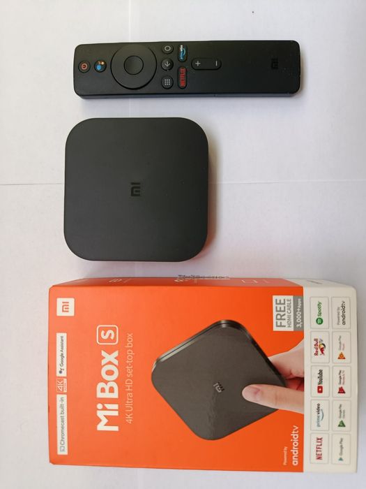 Xiaomi Mi Box S 4K Andrid TV приставка