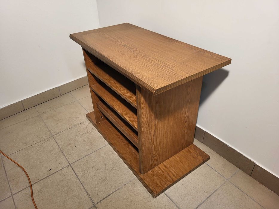 Szafka z Obrotowym Blatem pod Telewizor PRL