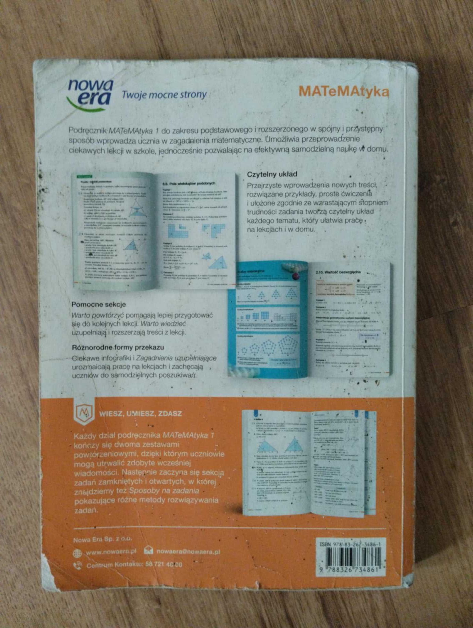 Podręcznik MATeMAtyka 1 zakres podstawowy i rozszerzony