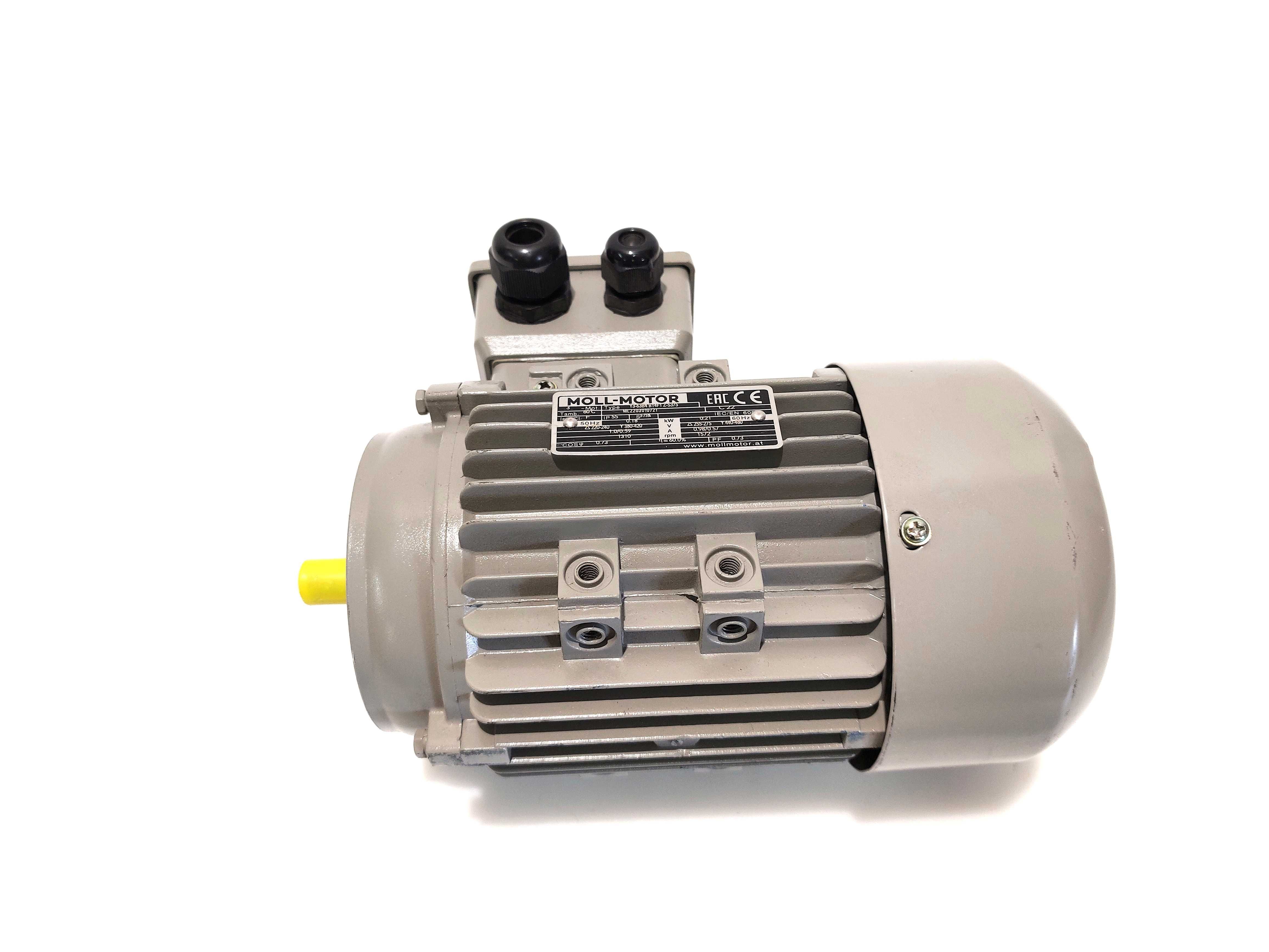Silnik trójfazowy 0,18kW/1310RPM Y3-63B4 B14F1 Z-S375 MOOL-MOTOR