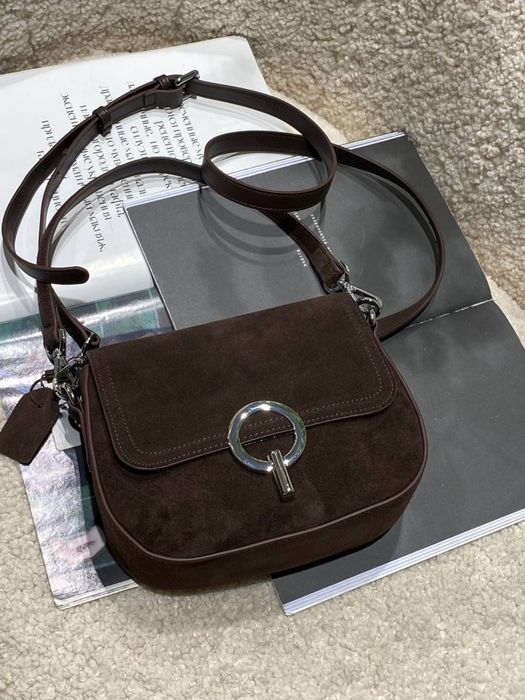 Сумка замшева Polina&Eiterou