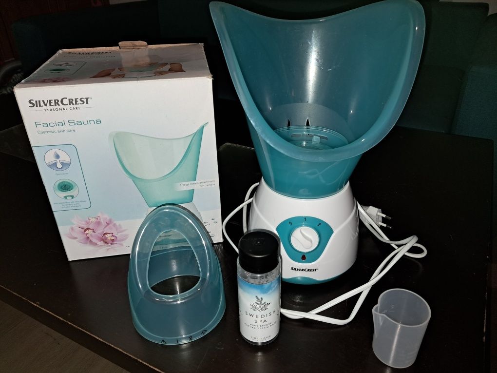 Sauna parowa na twarz, inhalator