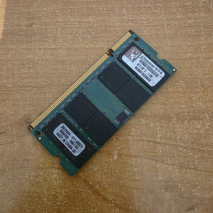 Pamięć RAM do laptopa 2gb kingston