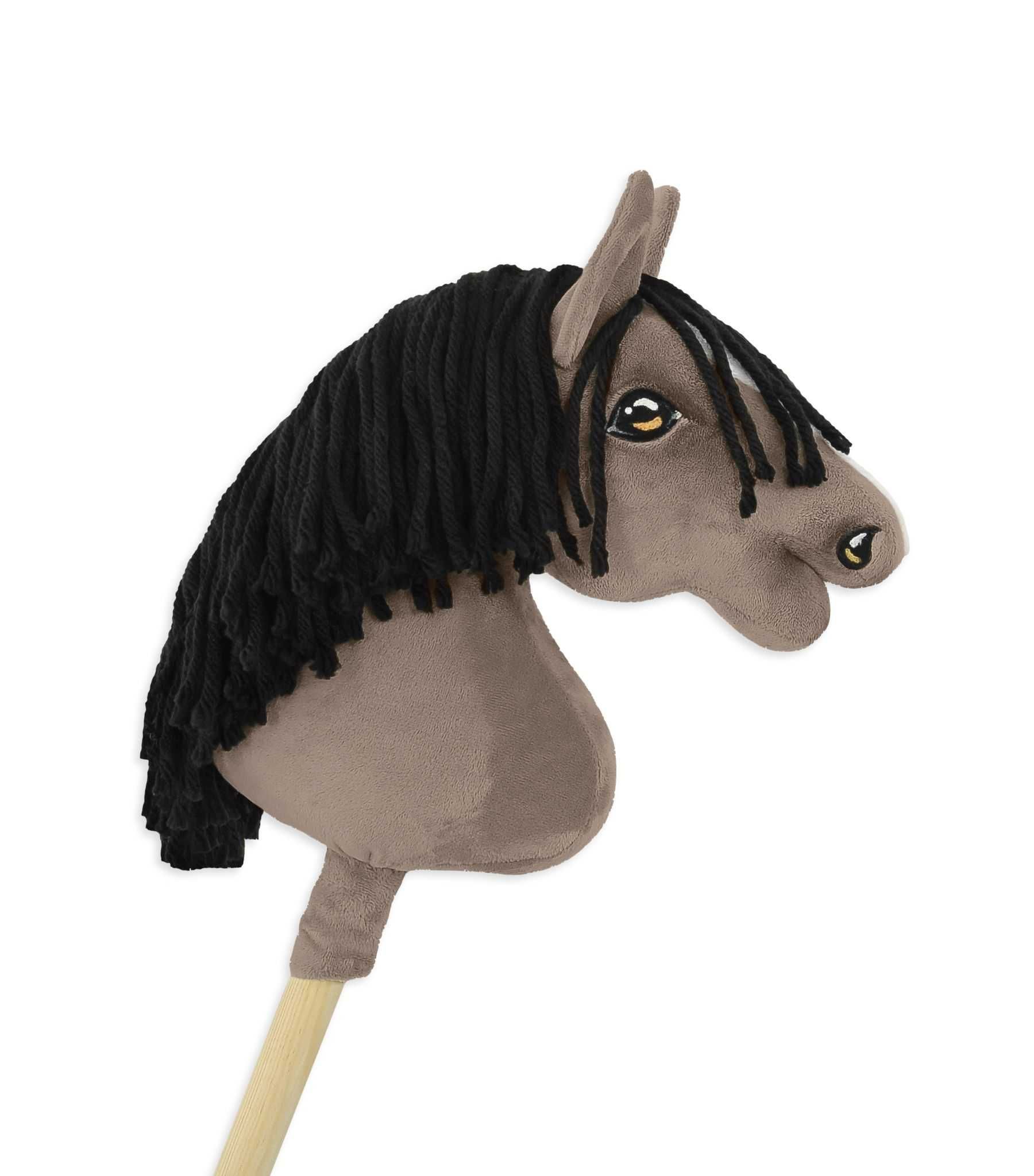Hobby Horse Mały koń na kiju Premium - myszaty A4!
