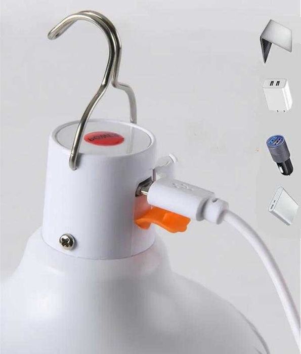 Лампа акумуляторна, перезаряджувана , ефективна при блекауті .