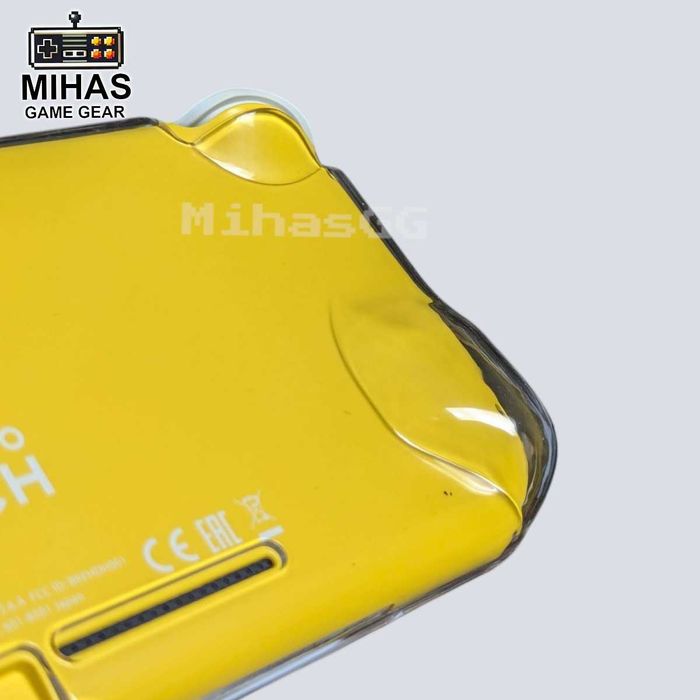 Nintendo Switch Lite Прозорий жорсткий чохол-бампер накладки на стіки