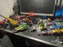 Zestaw lego pojazdów